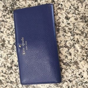 Kate Spade large wallet (blue)